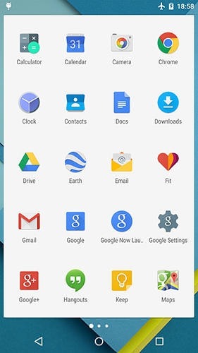 Lollipop Launcher Android Application Image 2