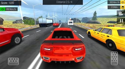 Racing In Traffic Android Game Image 2