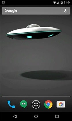 UFO 3D Android Wallpaper Image 2