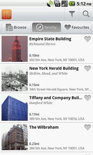 Buildings Android Application Image 1