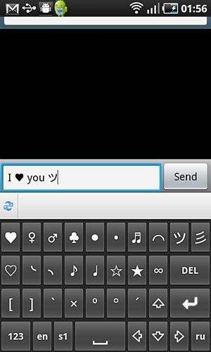 Symbols Keyboard And Text Art Android Application Image 2