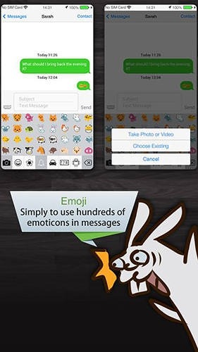 Espier Messages IOS 7 Android Application Image 1