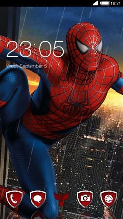 Spiderman CLauncher Android Theme Image 1