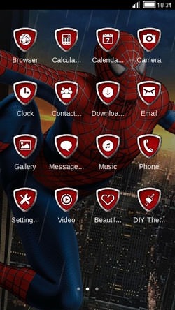 Spiderman CLauncher Android Theme Image 2