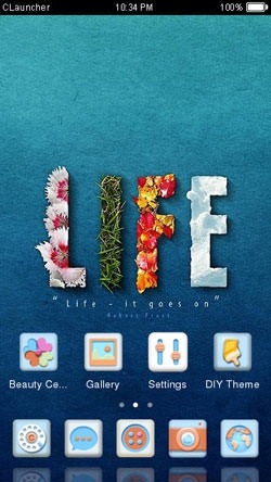 The Life CLauncher Android Theme Image 2