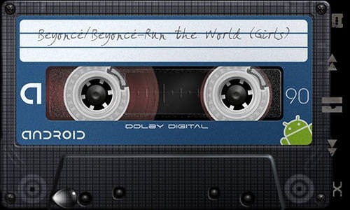 Retro Tape Deck Music Player Android Application Image 2