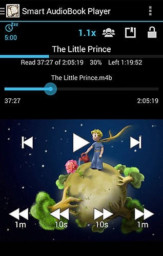 Smart AudioBook Player Android Application Image 2