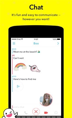 Snapchat Android Application Image 2