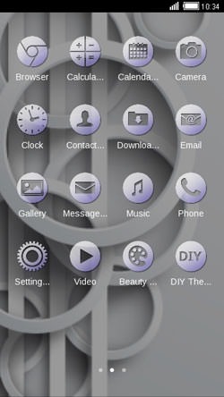 Rings CLauncher Android Theme Image 2
