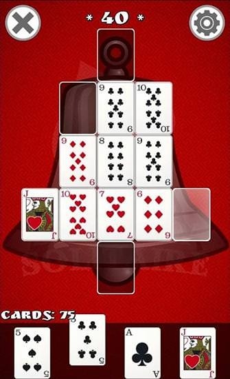 Shadow Solitaire Android Game Image 1