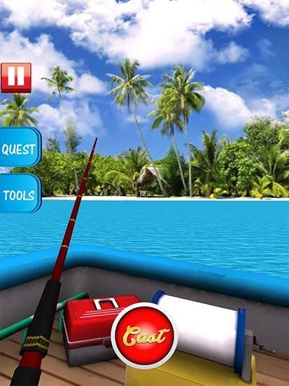 Real Fishing Pro 3D Android Game Image 1