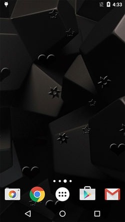 Black Patterns Android Wallpaper Image 2