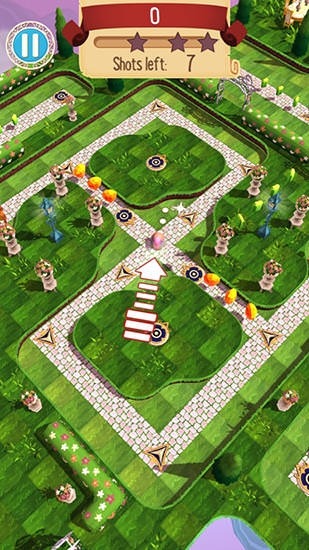 Alice In Wonderland: Puzzle Golf Adventures! Android Game Image 1