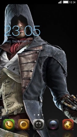 Assassin CLauncher Android Theme Image 1