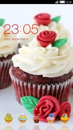 Cupcake CLauncher Android Theme Image 1