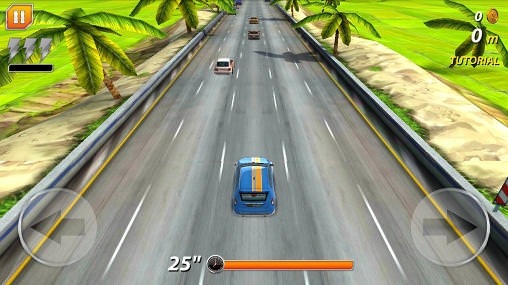 Road: Car Chase. Outta Lane Android Game Image 1
