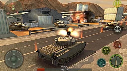 Tank Strike 3D Android Game Image 1