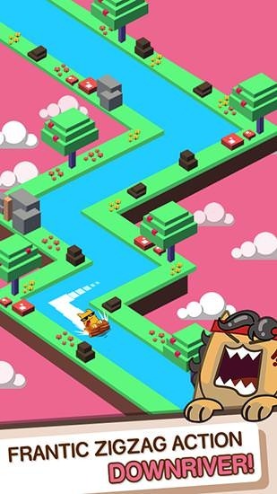 Splashy Cats: Endless Zigzag Android Game Image 1