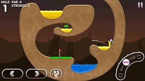Super Stickman Golf 3 Android Game Image 2