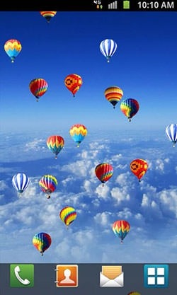 Hot Air Balloon Android Wallpaper Image 2