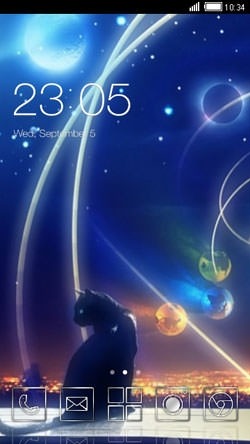 Cat CLauncher Android Theme Image 1