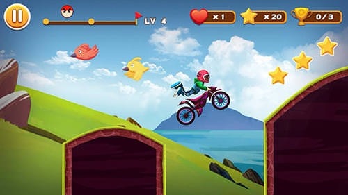 Stunt Moto Racing Android Game Image 1