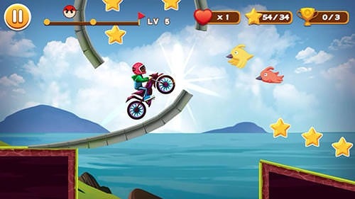 Stunt Moto Racing Android Game Image 2