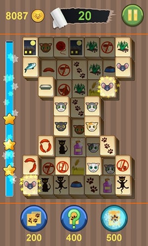 Mahjong: Titan Kitty Android Game Image 2