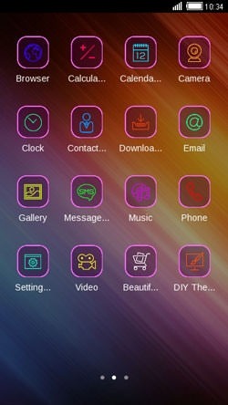 Abstract Design CLauncher Android Theme Image 2