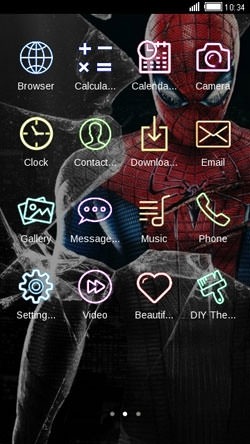 Spidey CLauncher Android Theme Image 2