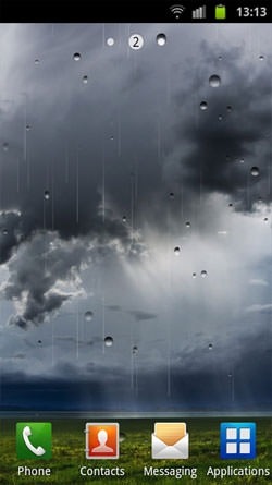 Rain Android Wallpaper Image 1