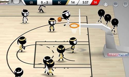 Stickman Basketball 2017 Android Game Image 2