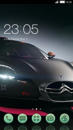 Car CLauncher Android Theme Image 1