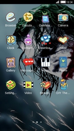 Joker CLauncher Android Theme Image 2