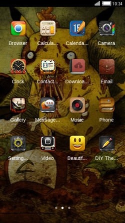 Mad Pikachu CLauncher Android Theme Image 2