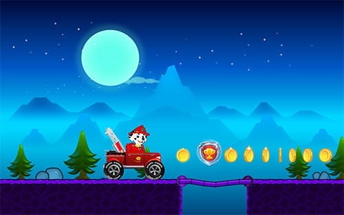 Hill Paw Climb Patrol Racer Android Game Image 1