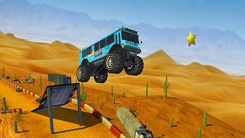 Crazy Monster Bus Stunt Race Android Game Image 2