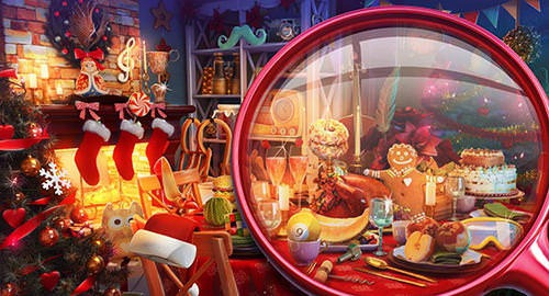 Hidden Objects: Christmas Trees Android Game Image 2