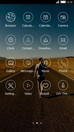 Alone CLauncher Android Theme Image 2