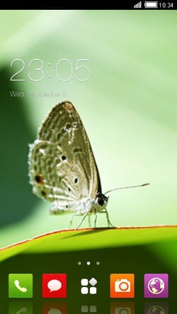 Butterfly CLauncher Android Theme Image 1