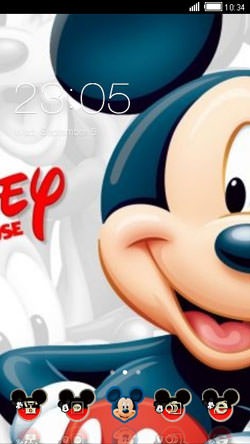 Mickey CLauncher Android Theme Image 1