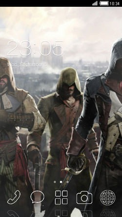 Assassin CLauncher Android Theme Image 1