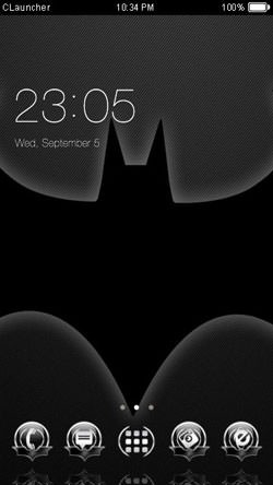 Batman CLauncher Android Theme Image 1