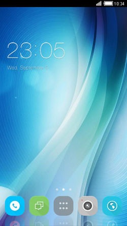 Silk CLauncher Android Theme Image 1