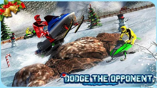 Snowmobile Crash Derby 3D Android Game Image 2