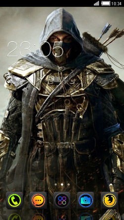 Assassin CLauncher Android Theme Image 1