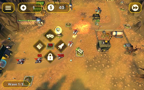 Tower Defense Generals TD Android Game Image 1