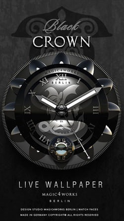 Designer Clock Android Wallpaper Image 2