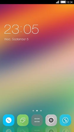 Colorful CLauncher Android Theme Image 1