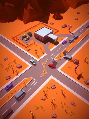 Crossroad Crash Android Game Image 1